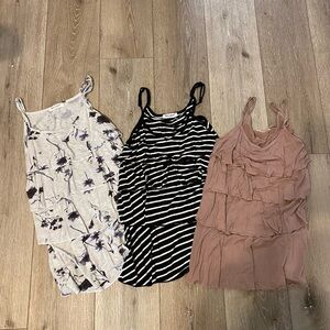 Bundle of nursing tanks